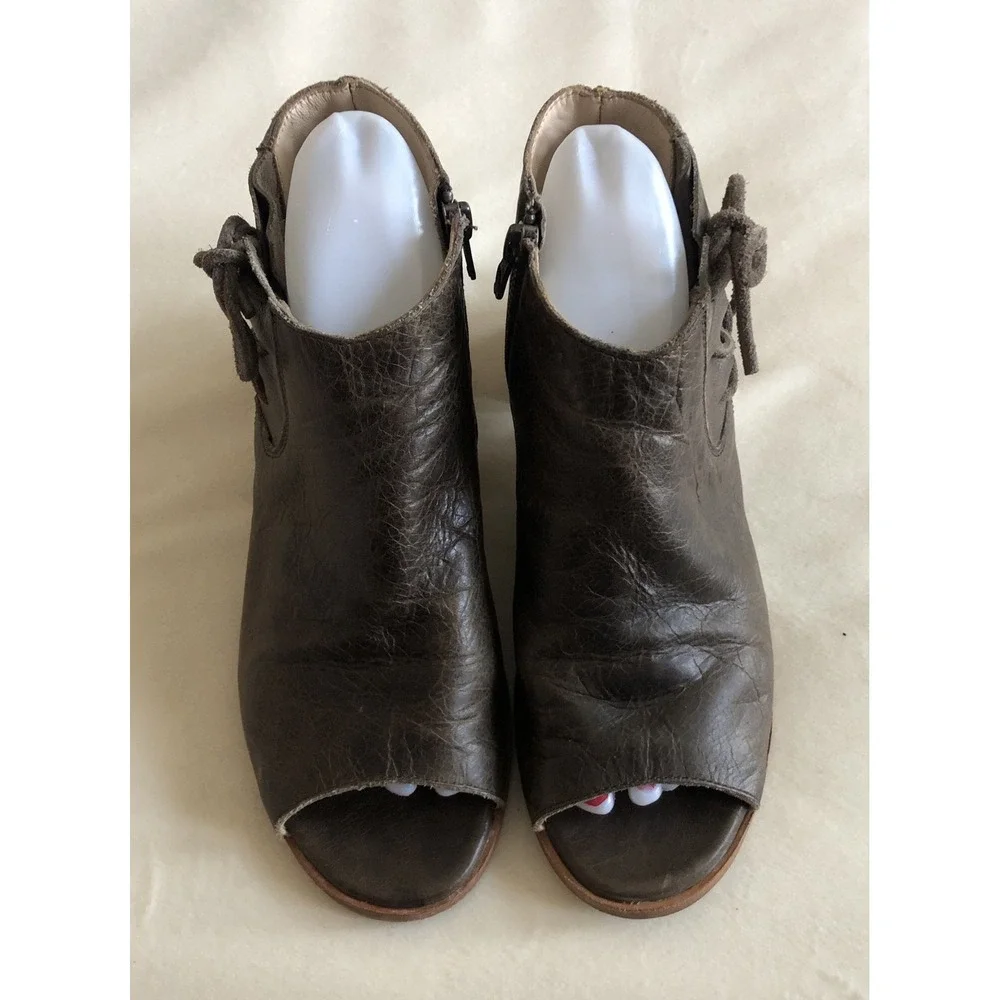 Free People x Baske California Ariel Leather Booties Boho Women's 9